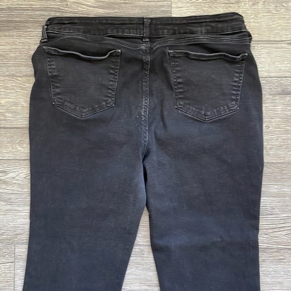 NYDJ | Marilyn Straight LiftTuck Slimming Zip Fly Black Jeans Size 14 - Picture 8 of 9